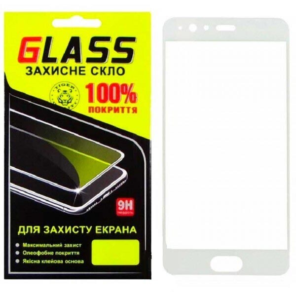 

Защитное стекло 2.5D Huawei P10 Plus Белый Glass