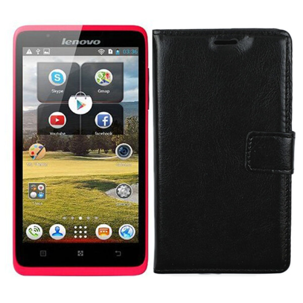 

Чехол книжка для Lenovo S656 black (1382)