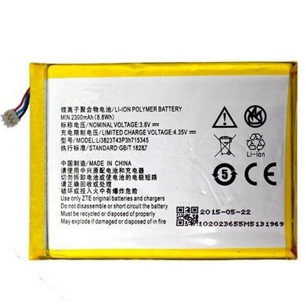

Аккумулятор для ZTE Grand S Flex / Li3823T43P3h715345