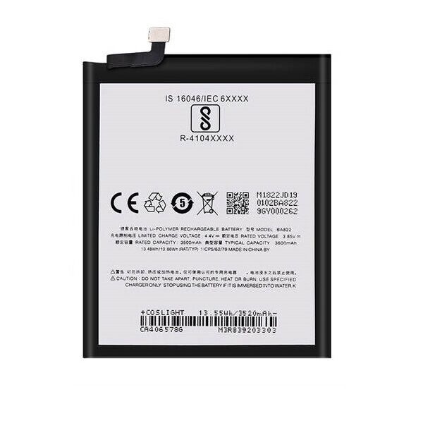 

Аккумулятор для Meizu Note 8 / BA822