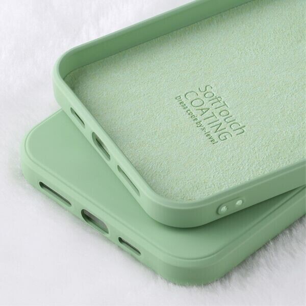

Защитный чехол X-LEVEL Delicate Silicone для Apple iPhone 12 Pro Max - Light Green