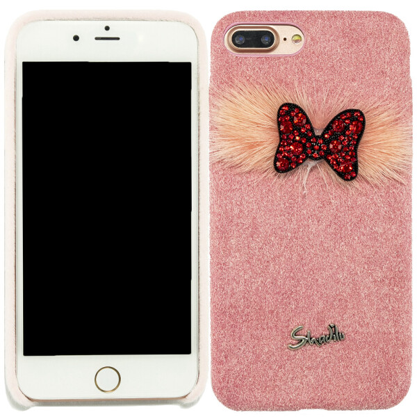 

Чехол накладка Jane Butterfly series для iPhone 7/8 Plus Розовый (18801)