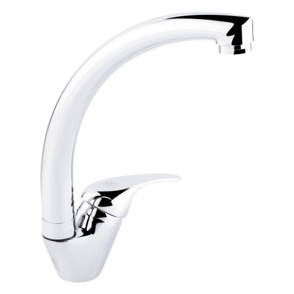 

Кран кухонный однозахватный LIDZ Smart LIDZCRM390089 хром латунь 76522