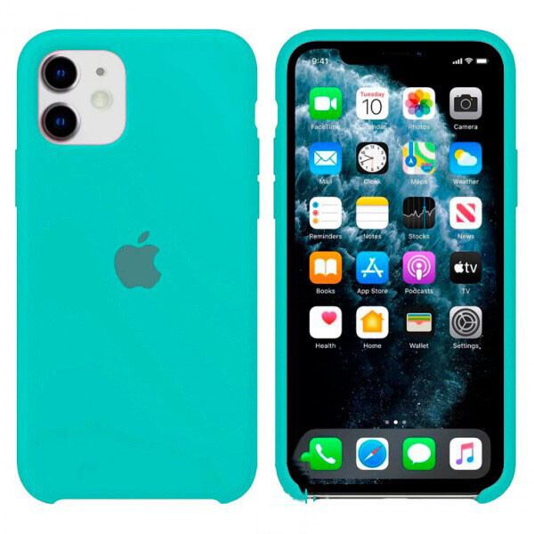 

Чехол Silicone Case Apple iPhone 11 Бирюзовый 21