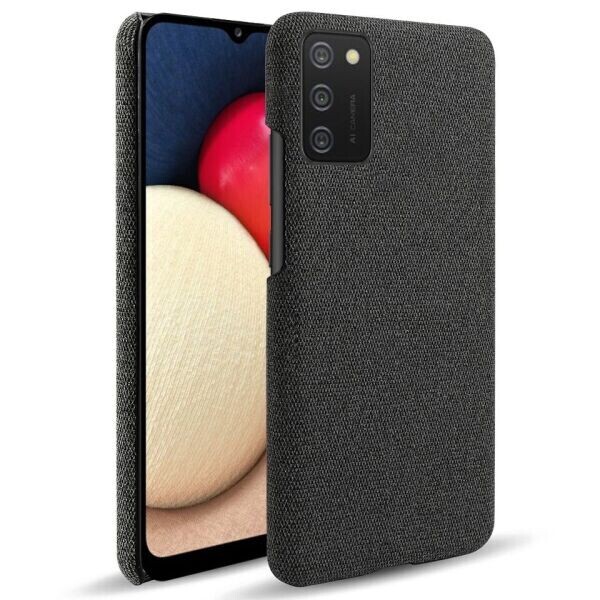 

Защитный чехол KSQ Cloth Style для Samsung Galaxy A02s (A025) - Black