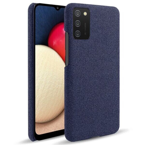 

Защитный чехол KSQ Cloth Style для Samsung Galaxy A02s (A025) - Blue