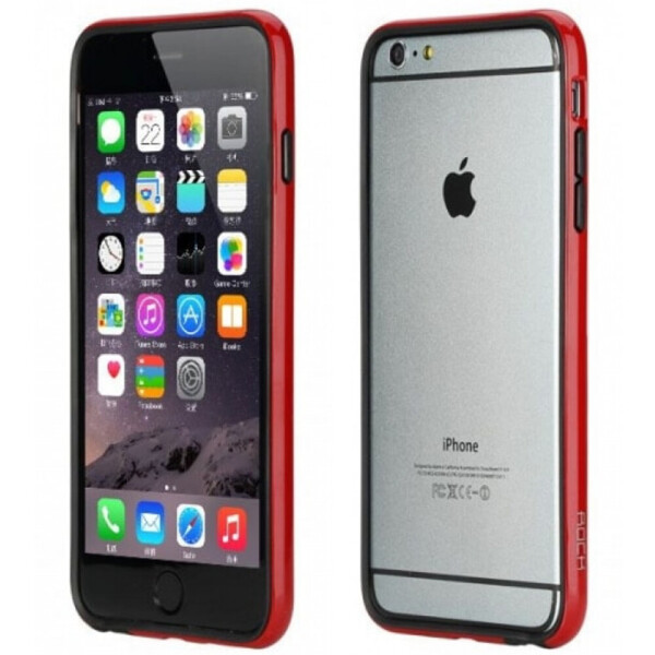 

Бампер ROCK Duplex Slim Guard для Apple iPhone 6/6s plus (5.5") (Красный / Red) (7461)
