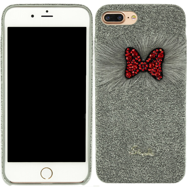 

Чехол накладка Jane Butterfly series для iPhone 7/8 Plus Серый (18802)
