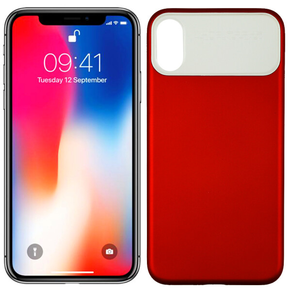 

Чехол Baseus Slim Lotus Series для iPhone X Red (QF09) (21426)