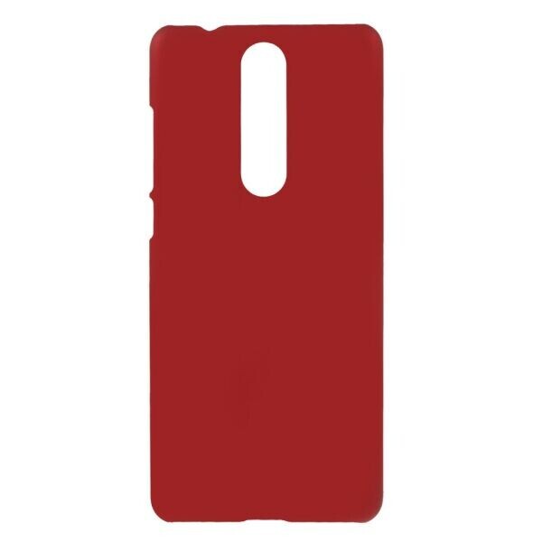 

Пластиковый чехол Deexe Hard Shell для Nokia 5 2018 / Nokia 5.1 - Red