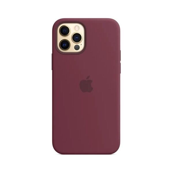 

Чехол Silicon Case Apple iPhone 12 Pro Max Оригинал Plum