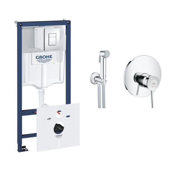 

Система инсталляции для биде GROHE Rapid SL / BauClassic 388270002904800S 61895