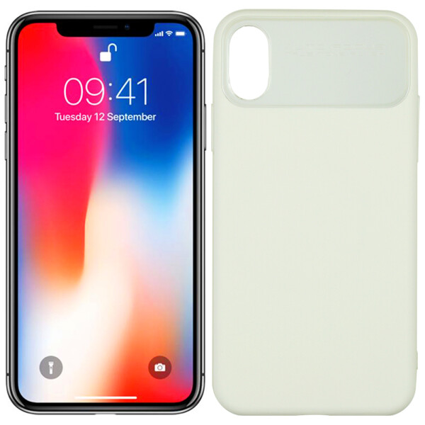 

Чехол Baseus Slim Lotus Series для iPhone X White (QF02) (21427)