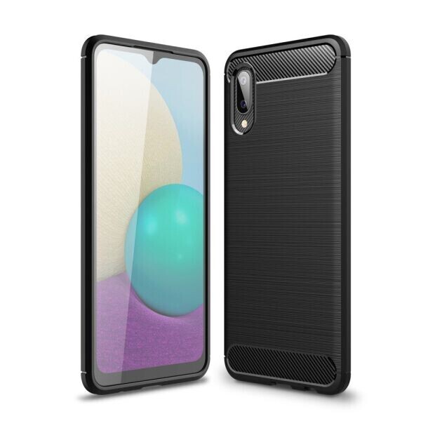 

Защитный чехол UniCase Carbon для Samsung Galaxy A02 (A022) - Black