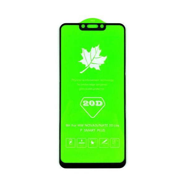 

Защитное стекло 20D Huawei P Smart Plus, Nova 3i 2018 (20D, Черный) без упаковки