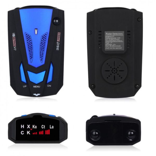 

Антирадар светодиодный GRB Radar Detector дисплей 16 BAND V7 360 градусов
