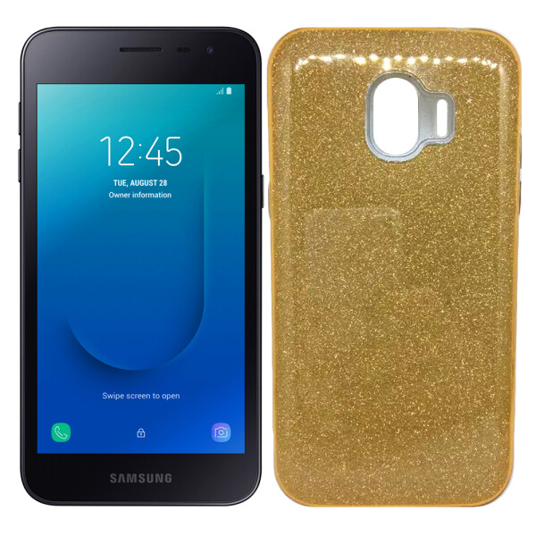 

Чехол Silicone 3in1 Блёстки для Samsung J260 Galaxy J2 Core 2018 Gold (25406)