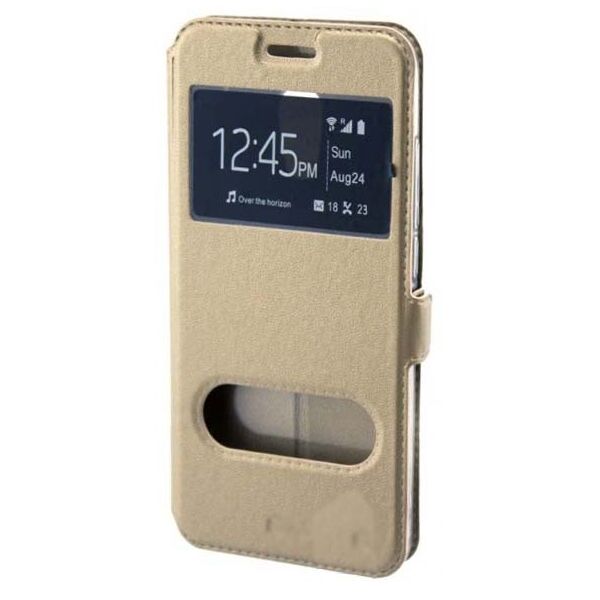 

Чехол книжка Nillkin (2 окна) Doogee Y200 Золотой