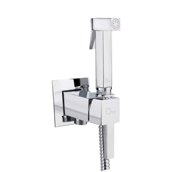 

Смеситель скрытого монтажа для биде Q-TAP Inspai-Varius QTINSVARCRMV00440201 хром латунь 51мм 60392