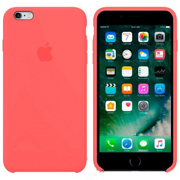 

Чехол Silicone Case Apple iPhone 6, 6S Розовый 52