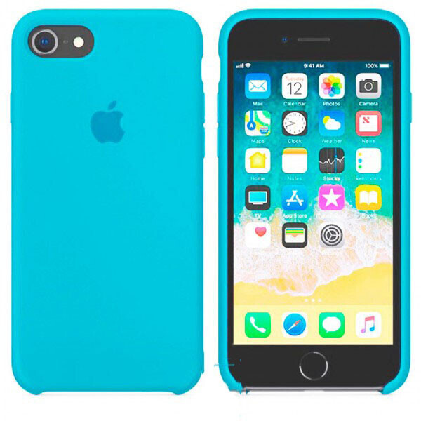 

Чехол Silicone Case Apple iPhone 6, 6S Голубой 16