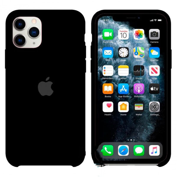 

Чехол Silicone Case Apple iPhone 11 Pro Черный 18