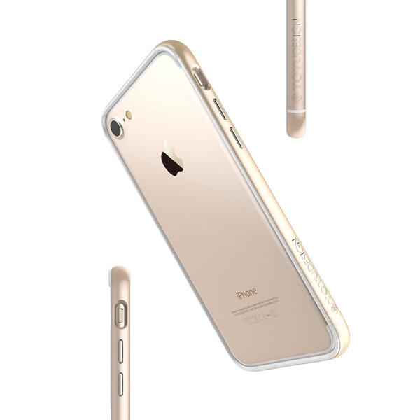 

Чехол Бампер Evoque Metal для iPhone 7 золотой (9396)