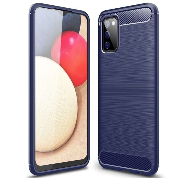 

Защитный чехол UniCase Carbon для Samsung Galaxy A02s (A025) - Blue