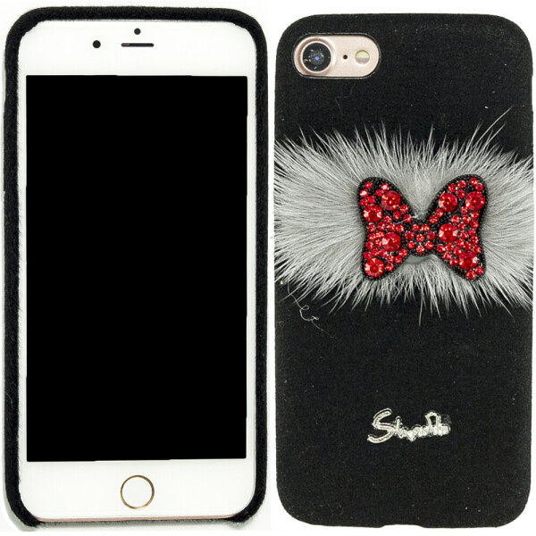

Чехол накладка Jane Butterfly series для iPhone 7/8 Черный (18800)