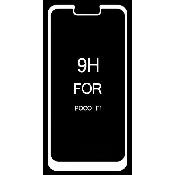 

Защитное стекло 5D Xiaomi Redmi Pocophone F1 Белый