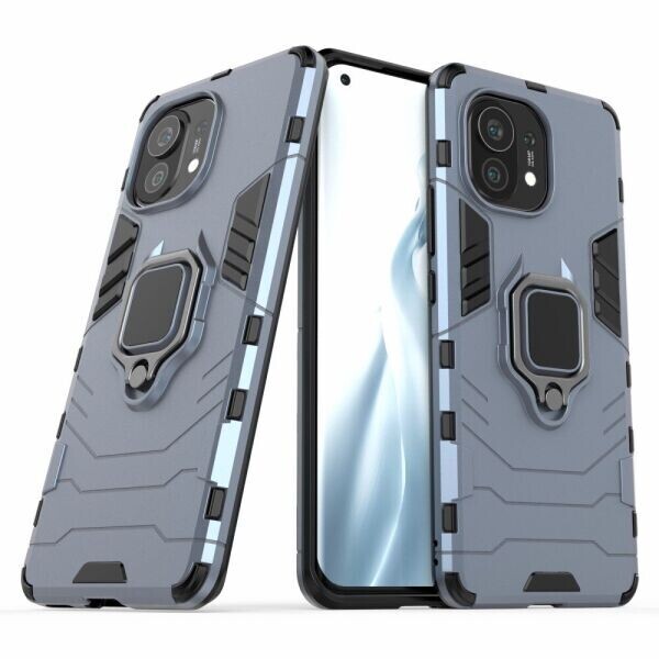 

Защитный чехол Deexe Hybrid Case для Xiaomi Mi 11 - Blue