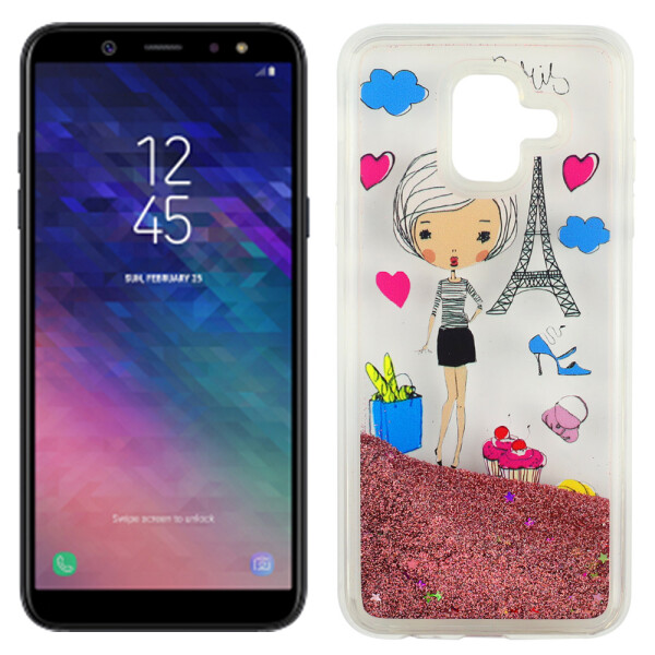 

Чехол U-Like Aqua Case для Samsung A6 2018 (A600) Lady (23783)