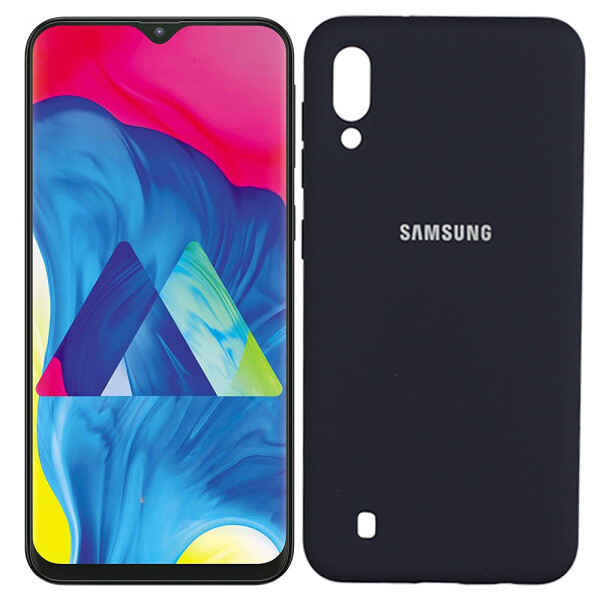 

Чехол силиконовый оригинальный Samsung M105 Galaxy M10 Синий FULL (26016)