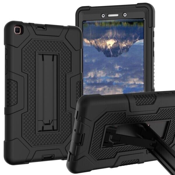 

Защитный чехол Deexe Color Kickstand для Samsung Galaxy Tab A 8.0 (2019) - Black
