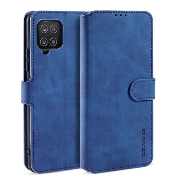 

Чехол DG.MING Retro Style для Samsung Galaxy A12 (A125) - Blue