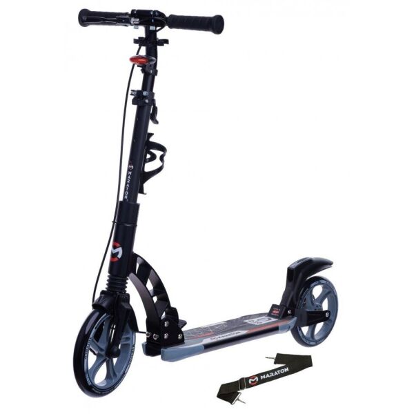 

Самокат MARATON Dynamic черный (2 амортизатора, ручной дисковый тормоз)