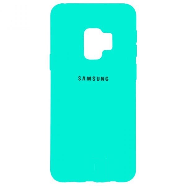 

Чехол Silicone Case Full Samsung S9 G960 Бирюзовый