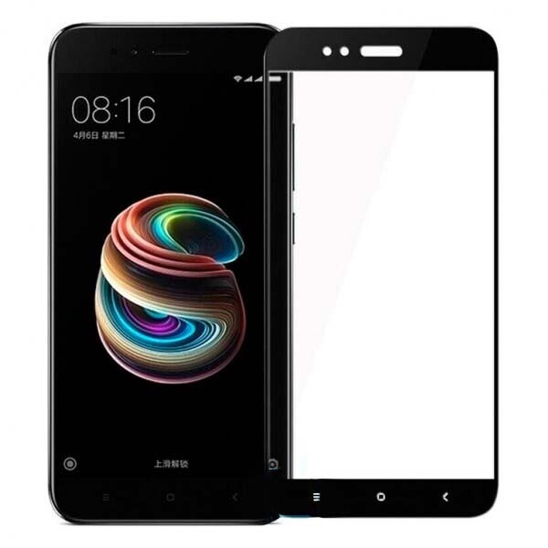 

Защитное стекло 3D Xiaomi Redmi Mi5X, Mi A1 Черный