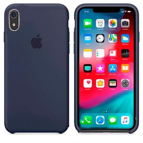 

Чехол Silicone Case Apple iPhone XR темно-Синий 08