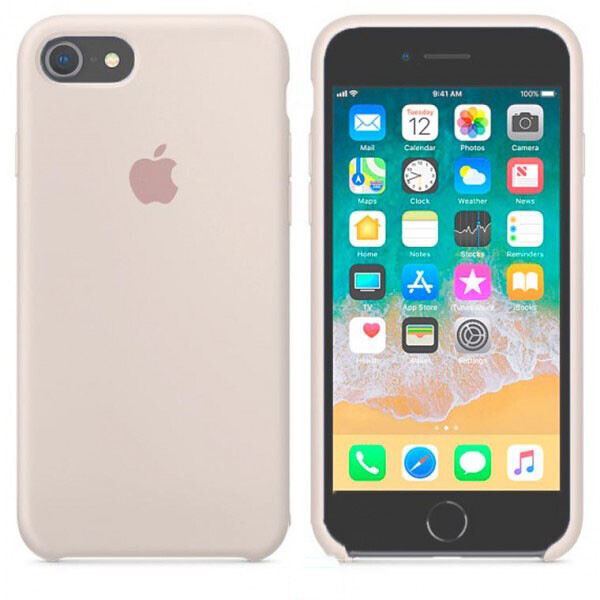 

Чехол Silicone Case Apple iPhone 6, 6S Кремовый 10