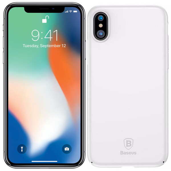 

Чехол Baseus Thin Series для iPhone X White (ZB02) (21431)