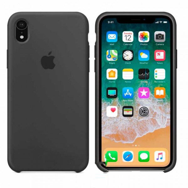 

Чехол Silicone Case Apple iPhone XR темно-Серый 15