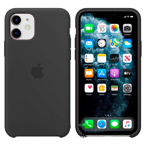

Чехол Silicone Case Apple iPhone 11 темно-Серый 15