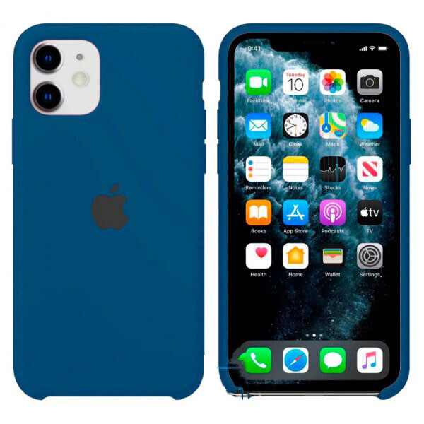 

Чехол Silicone Case Apple iPhone 11 темно-Синий 36