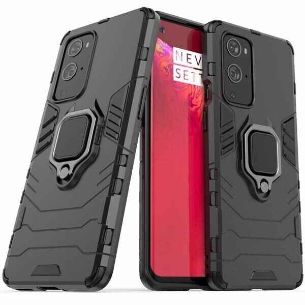 

Защитный чехол Deexe Hybrid Case для OnePlus 9 Pro - Black