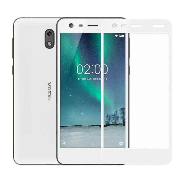 

Защитное стекло Deexe Full Coverage для Nokia 2 - White
