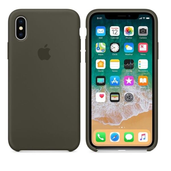 

Чехол Silicone Case Apple iPhone X, iPhone XS Cocoa