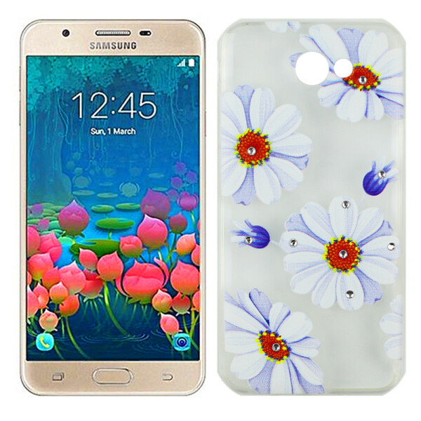 

Чехол Lucent Diamond Case для Samsung J5 Prime Daisy (Blue) (13925)