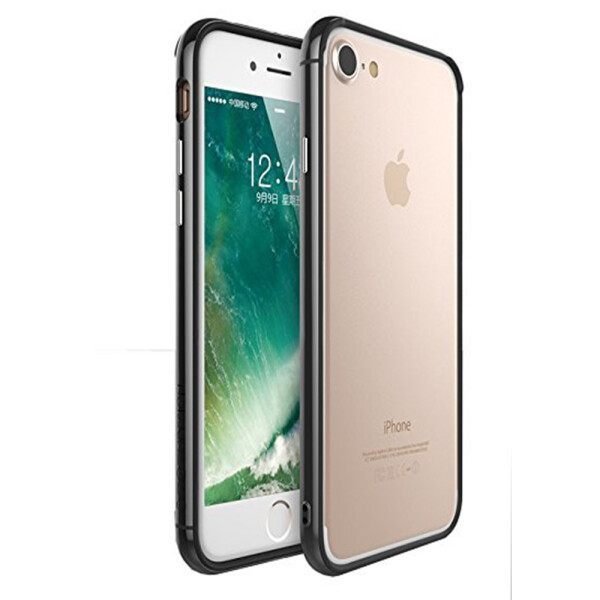 

Чехол Бампер Evoque Metal для iPhone 7 черный (9882)