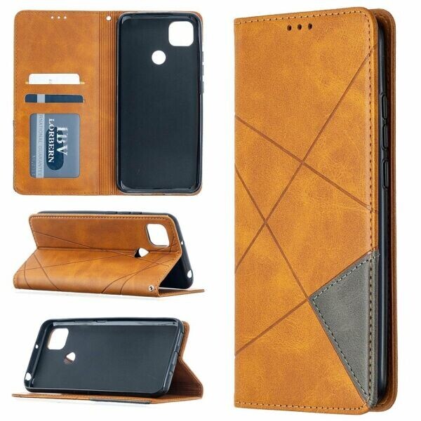 

Чехол UniCase Geometric Pattern для Xiaomi Redmi 9C - Brown